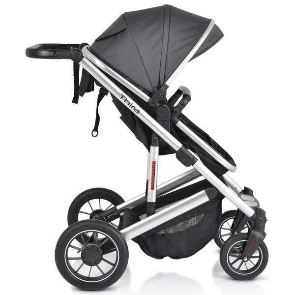 Cangaroo Thira Grey 3-in-1 Combi Kinderwagen incl. Autostoel