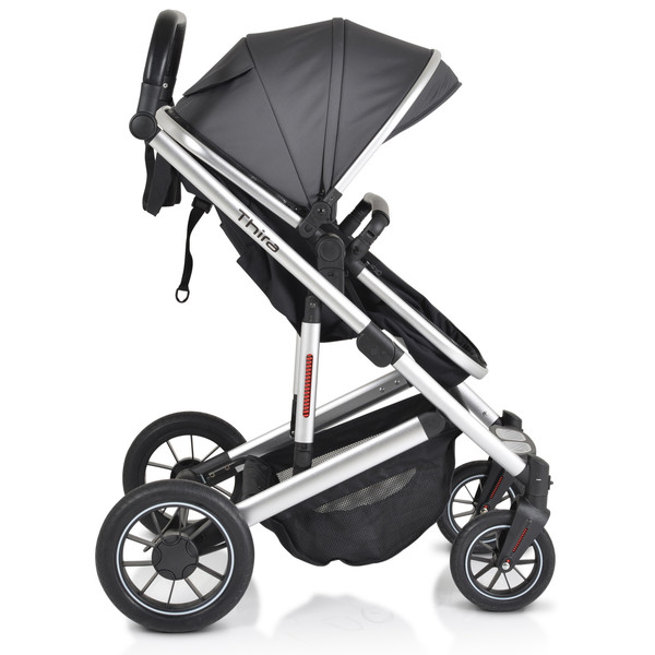 Cangaroo Thira Grey 3-in-1 Combi Kinderwagen incl. Autostoel