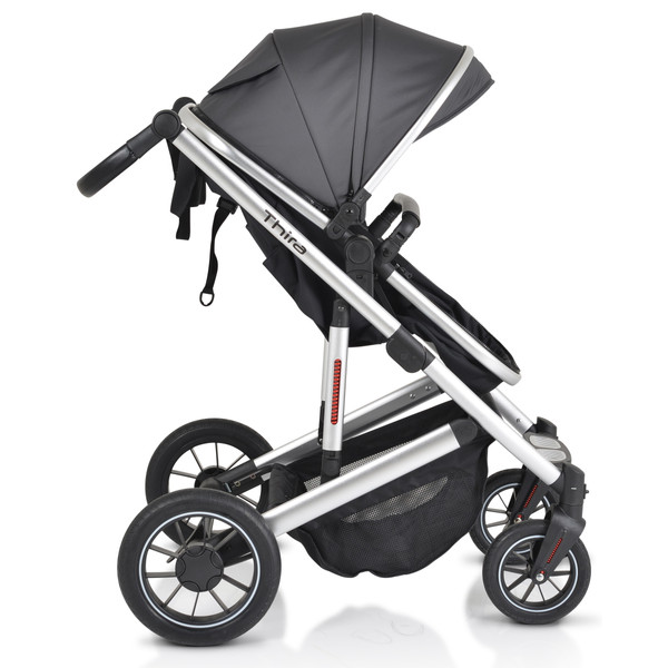 Cangaroo Thira Grey 3-in-1 Combi Kinderwagen incl. Autostoel