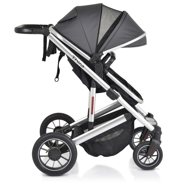 Cangaroo Thira Grey 3-in-1 Combi Kinderwagen incl. Autostoel
