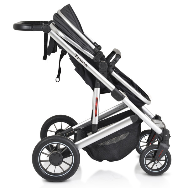 Cangaroo Thira Grey 3-in-1 Combi Kinderwagen incl. Autostoel