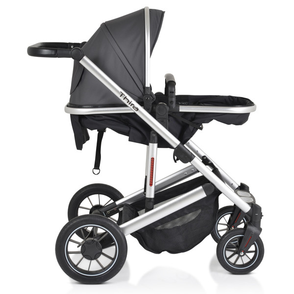 Cangaroo Thira Grey 3-in-1 Combi Kinderwagen incl. Autostoel