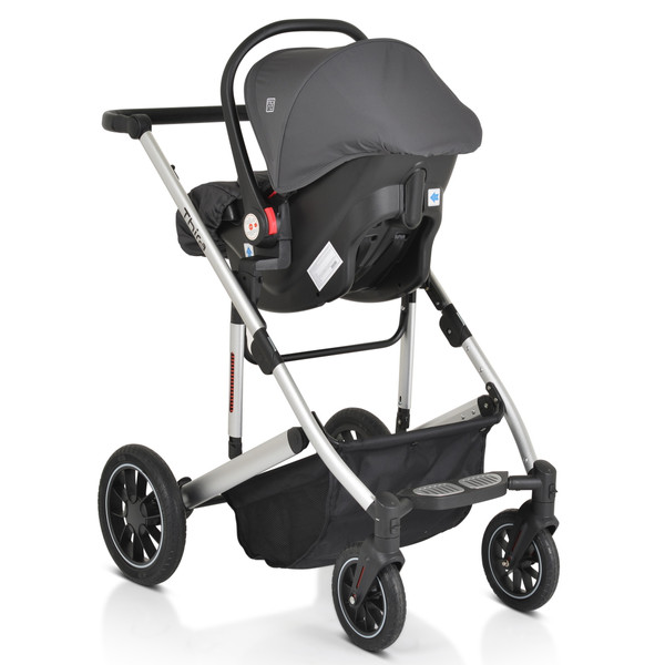 Cangaroo Thira Grey 3-in-1 Combi Kinderwagen incl. Autostoel