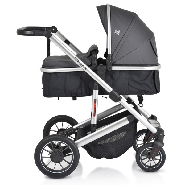 Cangaroo Thira Grey 3-in-1 Combi Kinderwagen incl. Autostoel