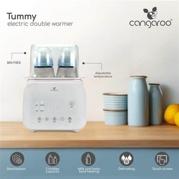 Cangaroo Tummy Flessenwarmer / Sterilisator 112289
