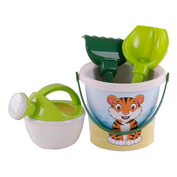 Cavallino Safari Groen 4-delige Strand Emmerset 9206SF01