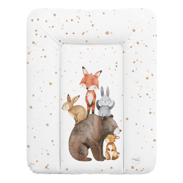 Ceba Basic Forest Friends 50 x 70 cm Zacht Plat Aankleedkussen W-143-000-783