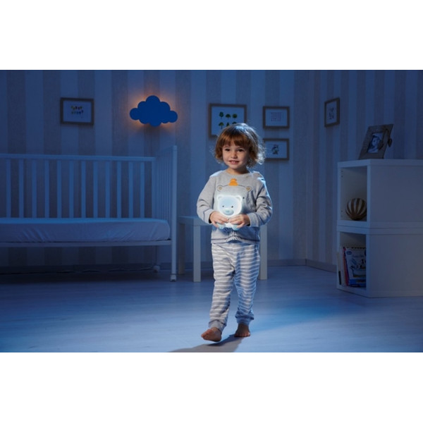 Chicco Dreamlight Bear Blue Nachtlampje met Muziek C09830.20
