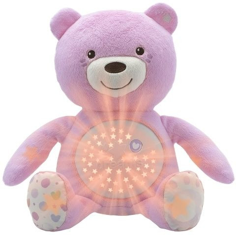 Chicco First Dreams Baby Bear Roze Babyprojector en Knuffelbeer C08015.10