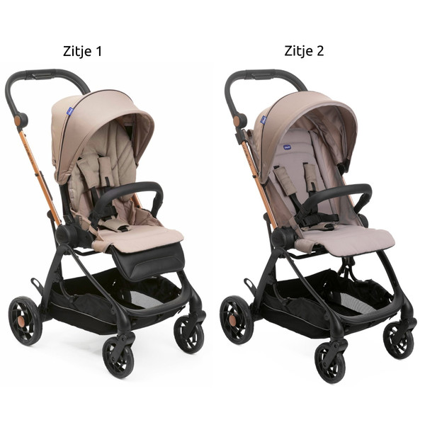 Chicco One4Ever Desert Taupe Meegroei Wandelwagen 507988125