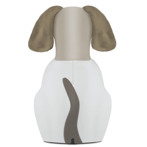 Zazu Davy the Dog Taupe Slaaptrainer en Kinderwekker ZA-DAVY-01