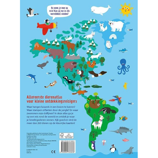 Deltas Mijn Allereerste Dierenatlas 0580693