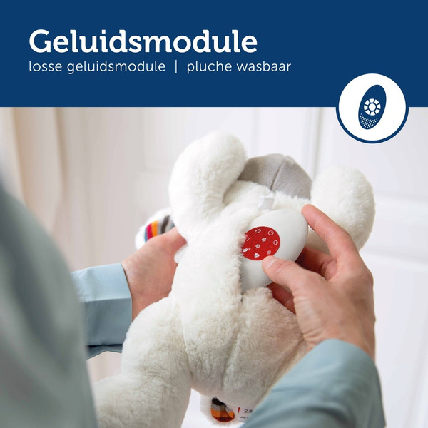 Zazu Liz Het Lammetje Heartbeat Knuffel Met Geluid Za-Liz-01