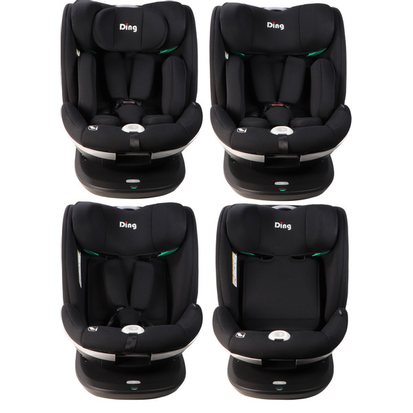 Ding Mace Black 40-150 cm 360° i-Size Autostoel