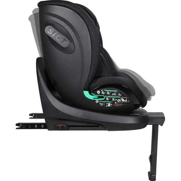 Ding Fynn Black 40-150 cm 360° i-Size Autostoel DI-111924