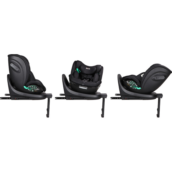 Ding Fynn Black 40-150 cm 360° i-Size Autostoel DI-111924