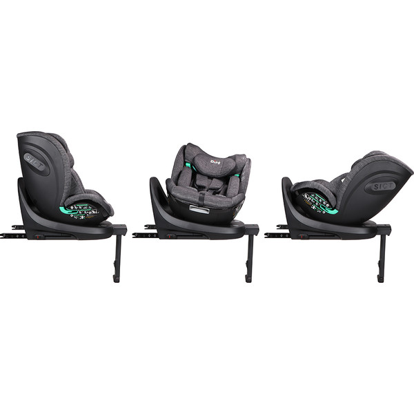 Ding Fynn Grey 40-150 cm 360° i-Size Autostoel DI-111925