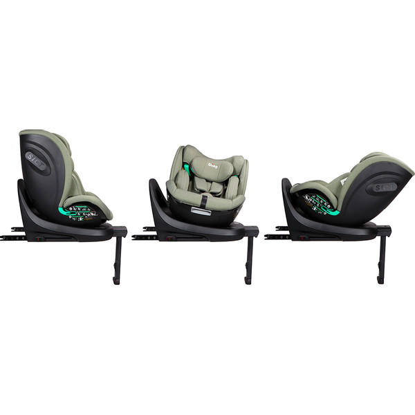 Ding Fynn Forest Green 40-150 cm 360° i-Size Autostoel DI-111926