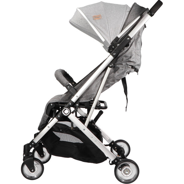Ding Vivo Grey/Silver Wandelwagen DI-381702