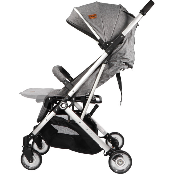 Ding Vivo Grey/Silver Wandelwagen DI-381702