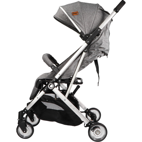Ding Vivo Grey/Silver Wandelwagen DI-381702