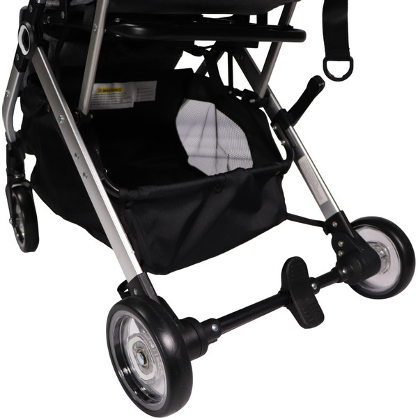 Ding Vivo Grey/Silver Wandelwagen DI-381702