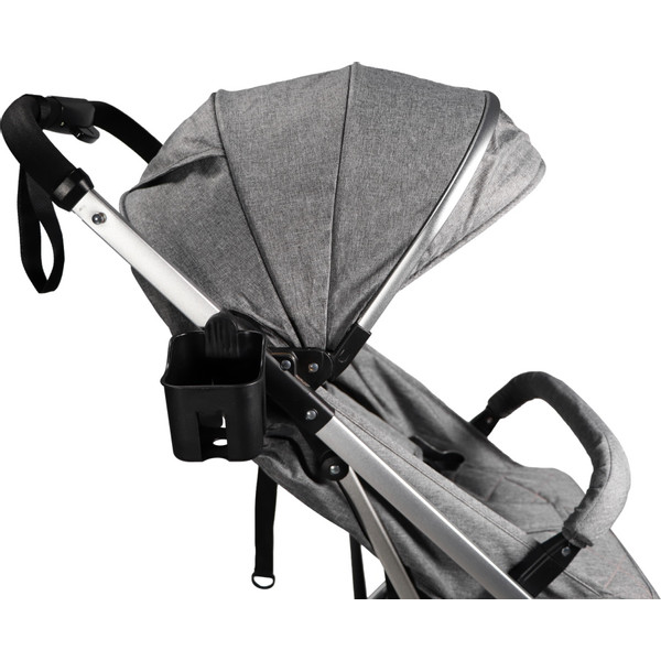 Ding Vivo Grey/Silver Wandelwagen DI-381702