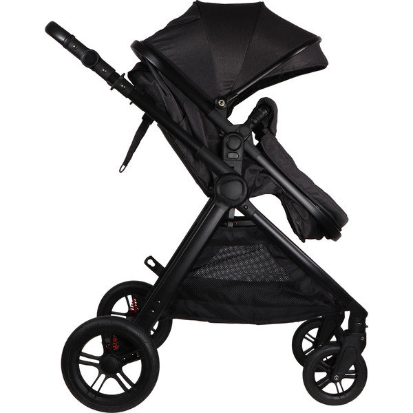 Ding Liam Anthracite 3-in-1 Combi Kinderwagen Incl. Autostoel DI-381711
