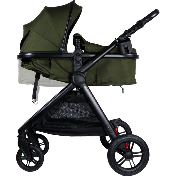 Ding Liam Forest Green 3-in-1 Combi Kinderwagen Incl. Autostoel DI-381713
