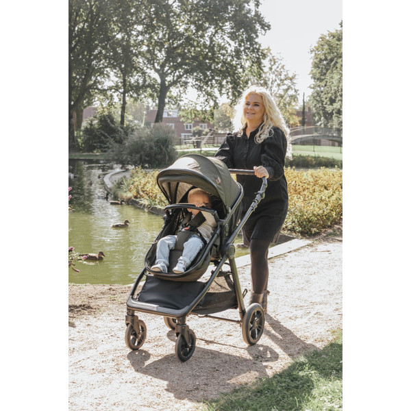 Ding Liam Forest Green 3-in-1 Combi Kinderwagen Incl. Autostoel DI-381713