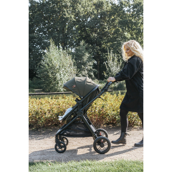 Ding Liam Forest Green 3-in-1 Combi Kinderwagen Incl. Autostoel DI-381713