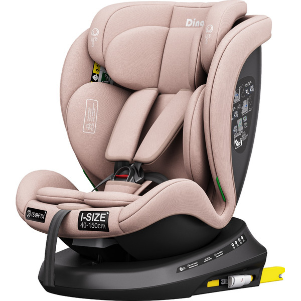 Ding Aiden Pink 40-150 cm 360° i-Size Autostoel DI-903147