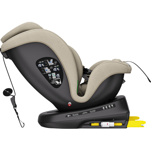 Ding Aiden Sand 40-150 cm 360° i-Size Autostoel DI-903154
