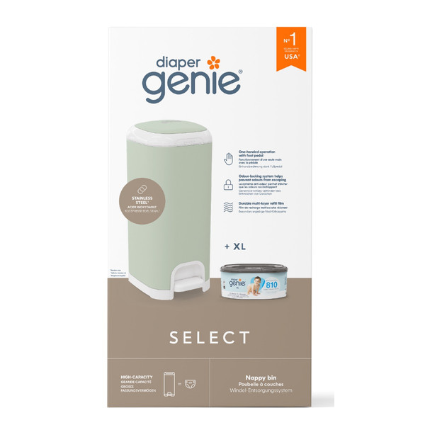 Diaper Genie Sage Green Luieremmer I000697-EU