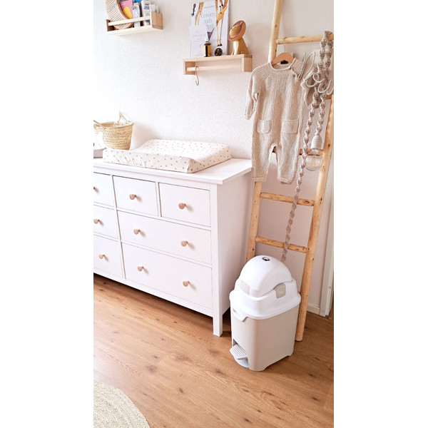 DiaperChamp ONE Handsfree Clay Sand Luieremmer 2154