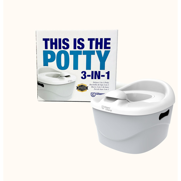DiaperChamp PottyChamp Clay Sand 3-in-1 Potje 6112