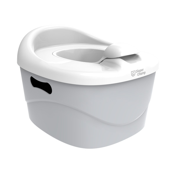 DiaperChamp PottyChamp Silver 3-in-1 Potje 6101