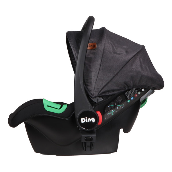 Ding Liam Anthracite 3-in-1 Combi Kinderwagen Incl. Autostoel DI-381711
