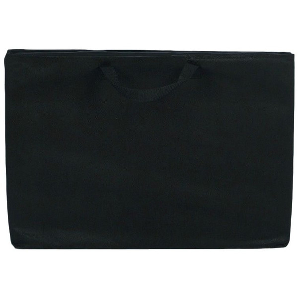 Ding Basic Grey Complete Logeerset Campingbedje + Opvouwbaar Matras in Tas