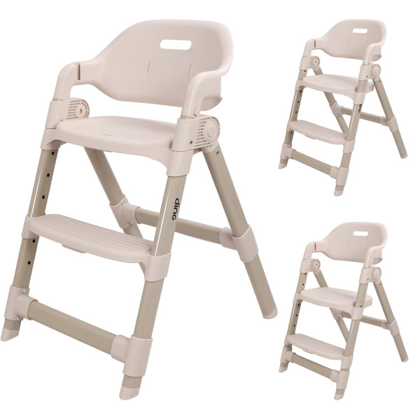 Weekendaanbieding: Ding Elin Taupe Inklapbare Meegroei Kinderstoel