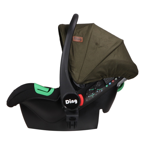 Ding Liam Forest Green 3-in-1 Combi Kinderwagen Incl. Autostoel DI-381713