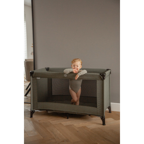 Ding Forest Green Melange Campingbed