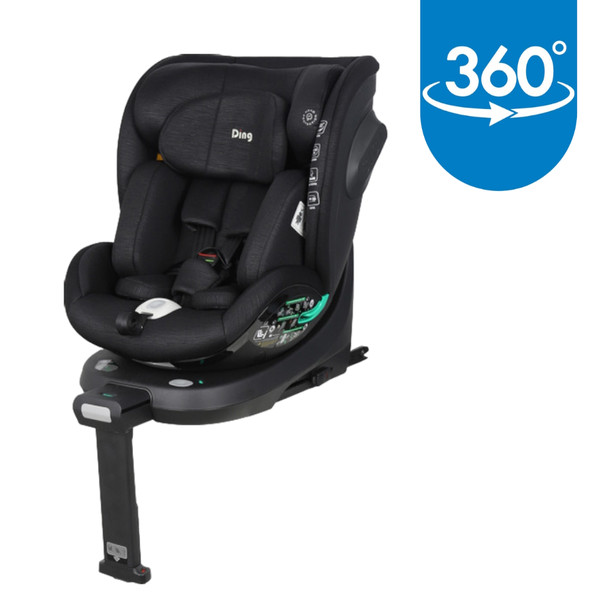 Ding Fynn Black 40-150 cm 360° i-Size Autostoel DI-111924