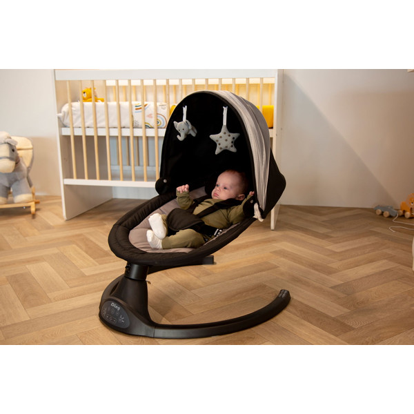 Ding Hugg Black Swing Babyschommel DI-938428