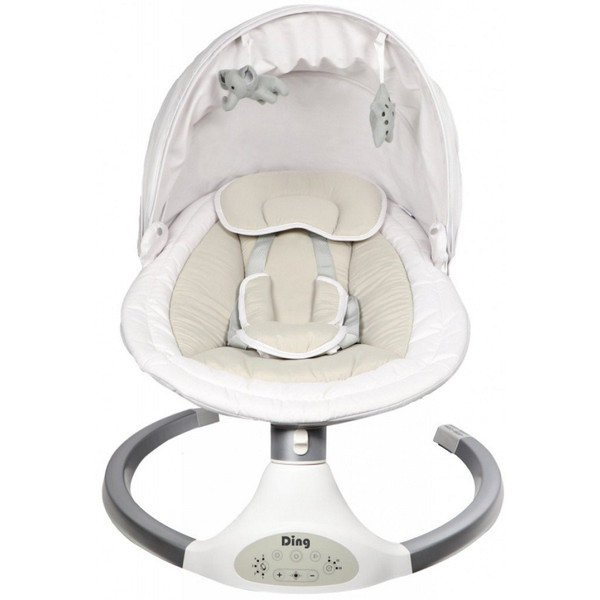 Ding Hugg Silver/White Swing Babyschommel DI-939586