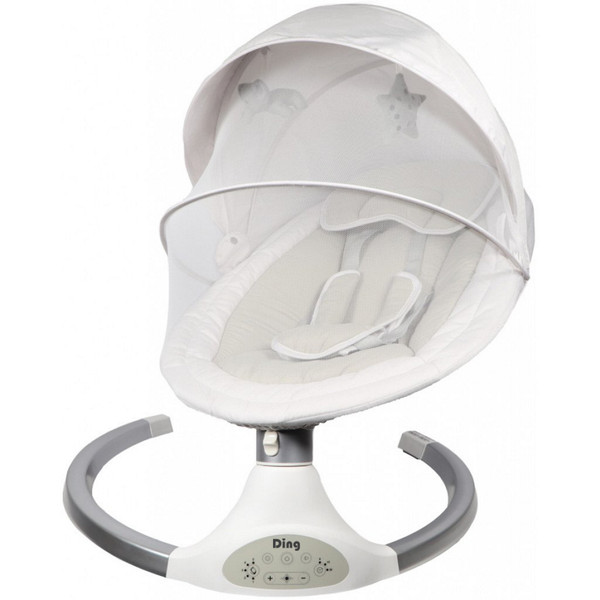 Ding Hugg Silver/White Swing Babyschommel DI-939586