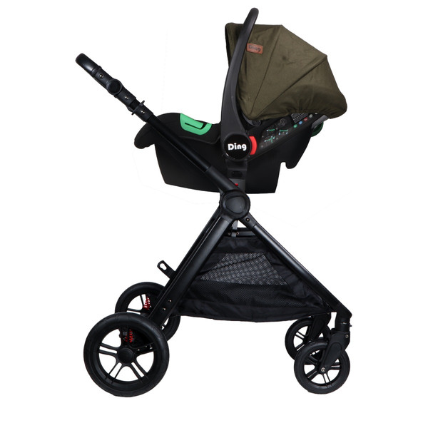 Ding Liam Forest Green 3-in-1 Combi Kinderwagen Incl. Autostoel DI-381713