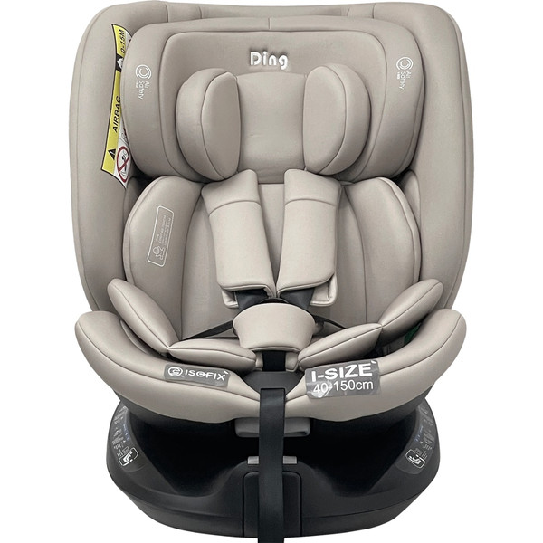 Weekendaanbieding: Ding Mae Taupe 40-150 cm 360° i-Size Autostoel - Set van 2