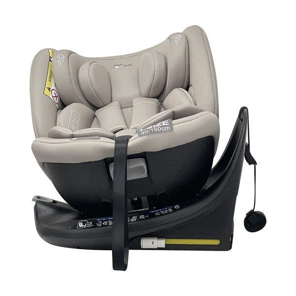 Weekendaanbieding: Ding Mae Taupe 40-150 cm 360° i-Size Autostoel - Set van 2