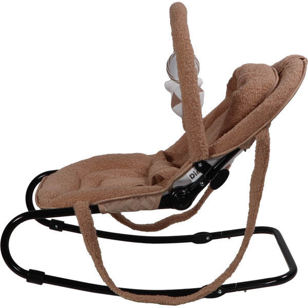 Ding Viggo Bouclé Nougat Wipstoel DI-903581